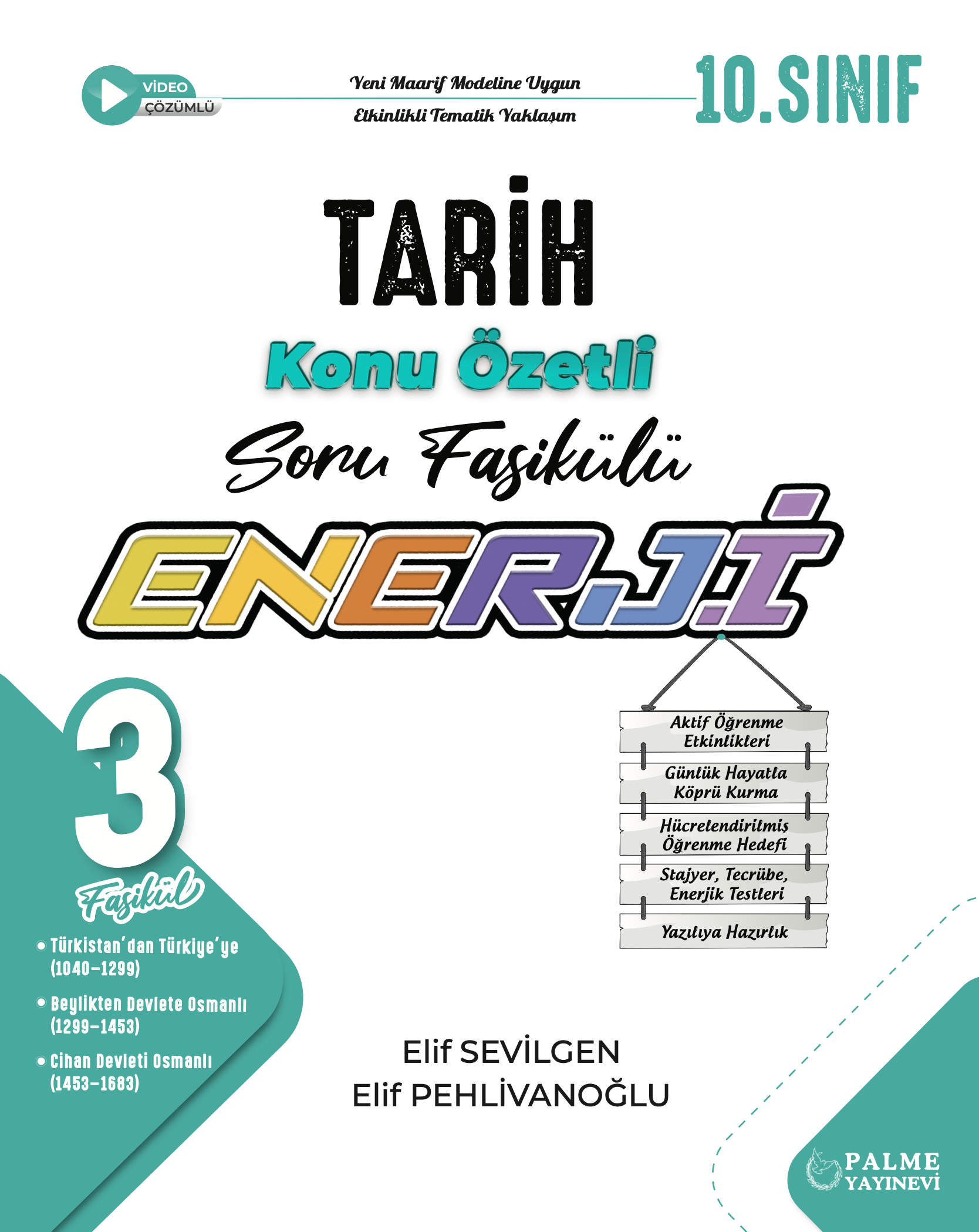 10. Sınıf Enerji Tarih Konu Özetli Soru Fasikülü kapak görseli